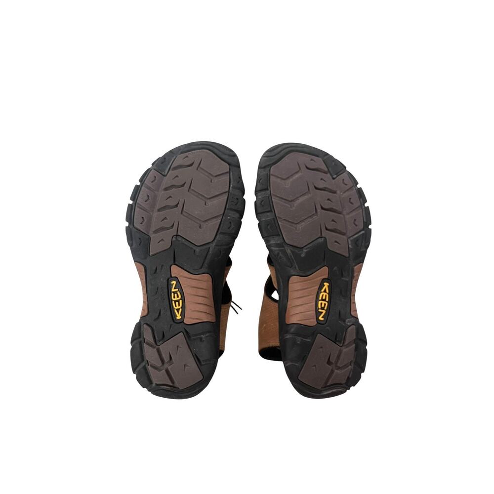 KEEN Shoes Womens Size 9 Brown Waterproof Closed Toe Fisherman Sandals Nubuck - Picture 6 of 8